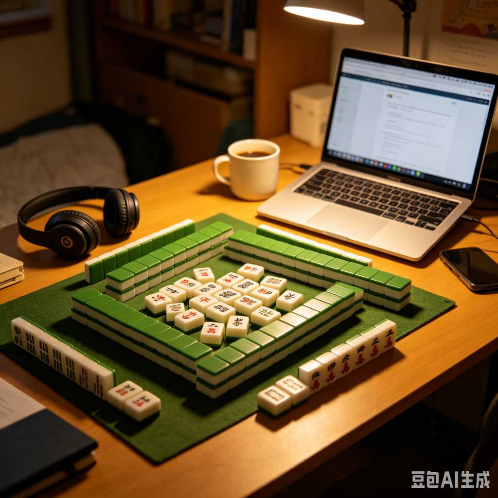simple style mahjong set