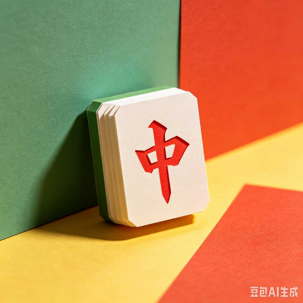 custom logo printed mahjong tiles