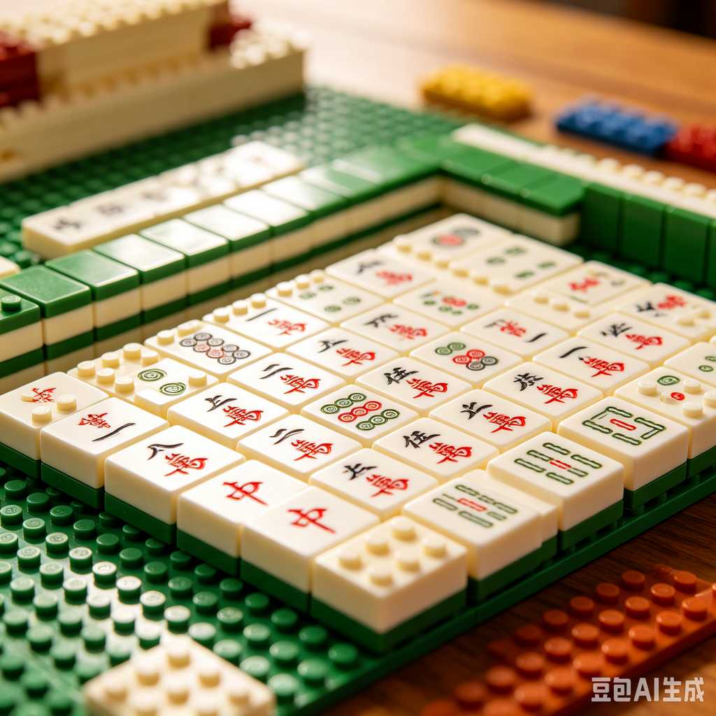 camping mahjong game set