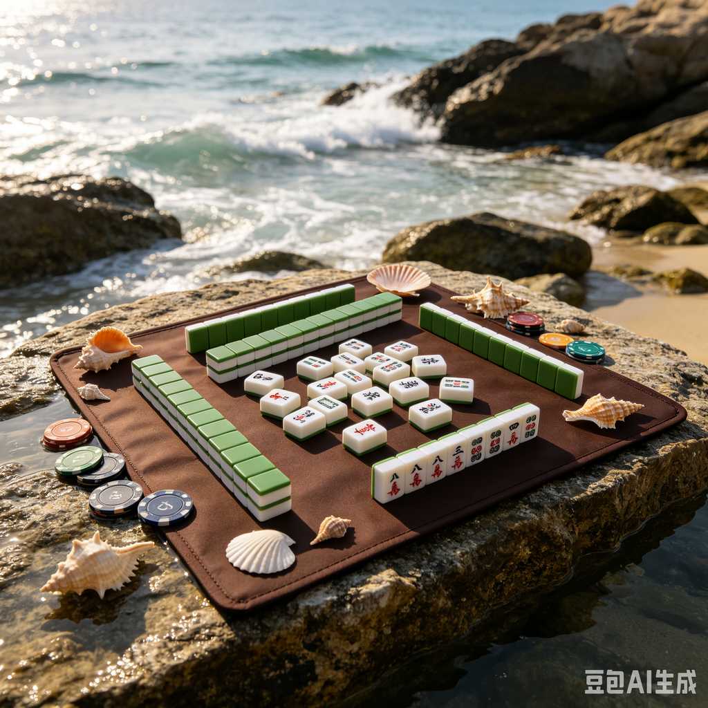 matte finish mahjong set